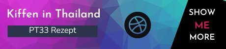 Banner zum Thema Kiffen in Thailand mit PT33 Rezept und show me more