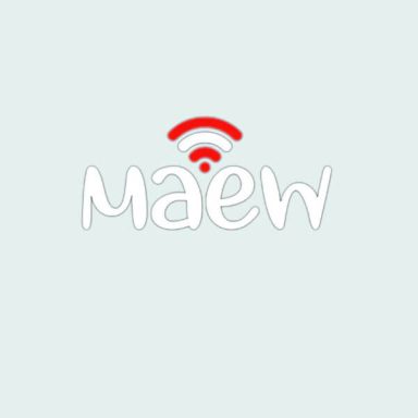 Maew Logo mit WLAN Symbol
