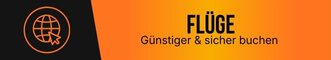 Flug Deals VPN und Alerts auf einem grafischen Banner mit blau violettem Hintergrund und Schriftzug Trick sofort nutzen