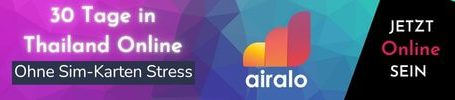 30 Tage Thailand eSIM von Airalo - Sofort online ohne SIM-Karten Stress mit Maew & Dtac Netz