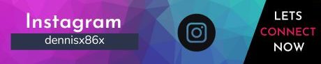 Button zum Instagram-Profil von Entdecke Pattaya De mit "Instagram"-Schriftzug und farbigem Hintergrund